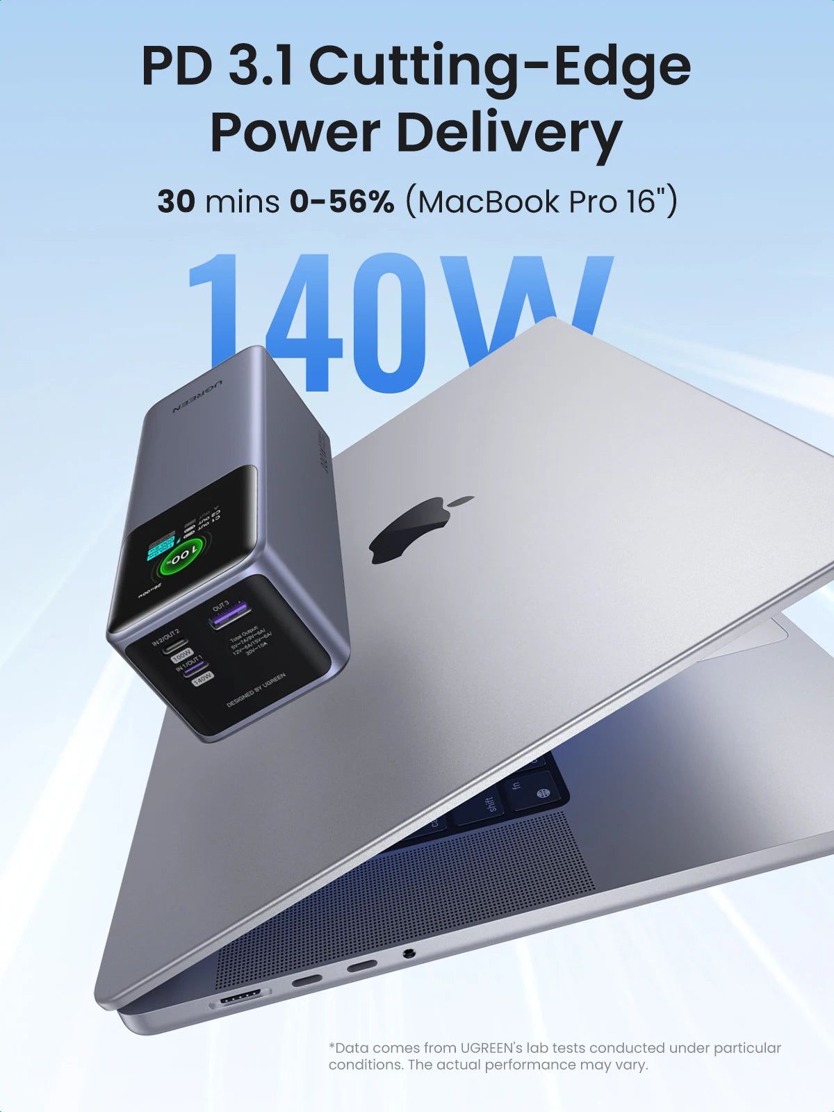 200W High Capacity Power Bank for Laptops and USB-C Devices Tidesmit
