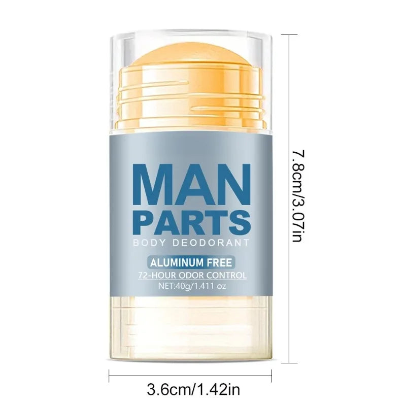 Tidesmit Men Mint Deodorant Stick for 24-hour anti-sweat protection and refreshing long-lasting underarm odor control