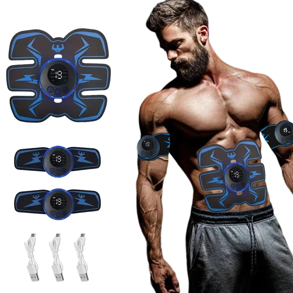 EMS Muscle Stimulator Wireless Trainer - Portable Stress Relief Device Relaxation Treatment Tidesmit