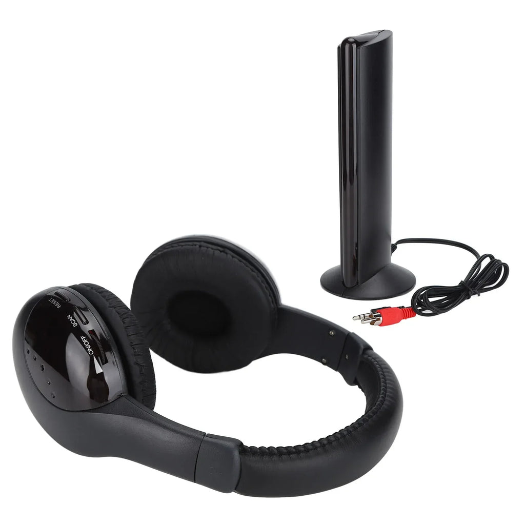 Wireless Over-Ear Headphones with FM Radio & Deep Bass - Tidesmit Tidesmit
