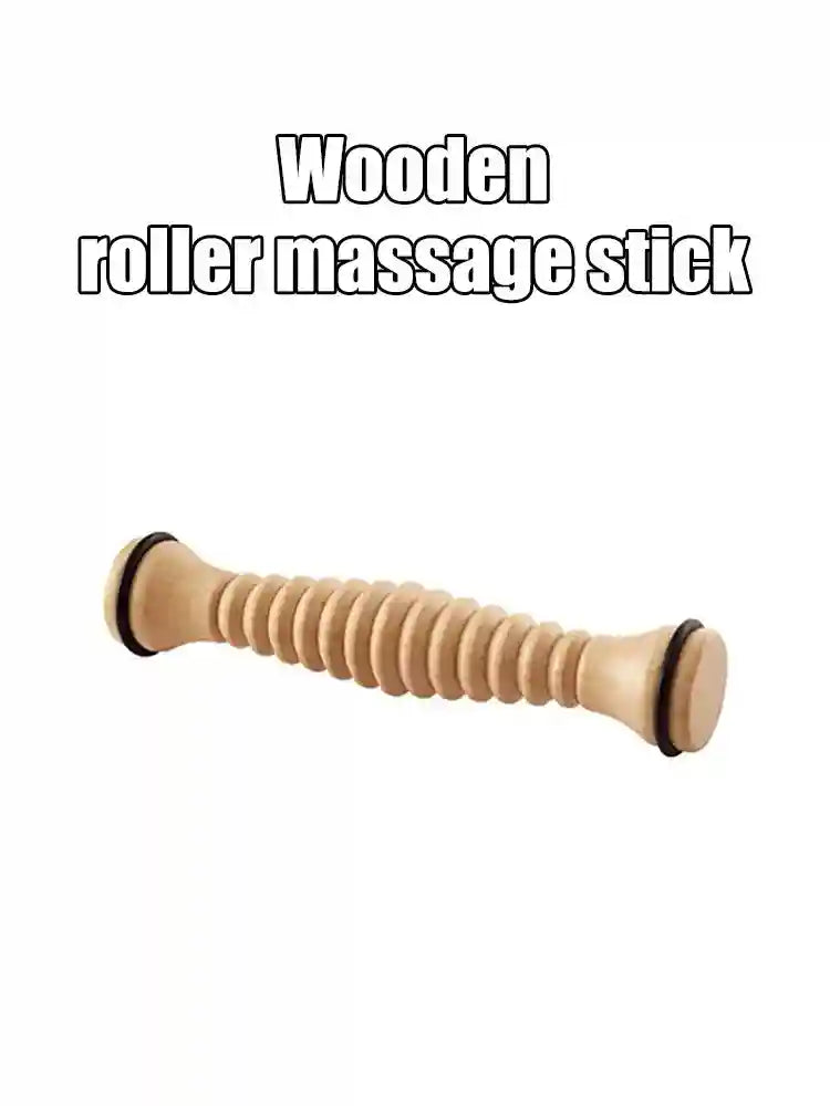 Wooden Foot Roller for Plantar Fasciitis Relief | Dual Manual Massage Tool Massage Roller Tidesmit