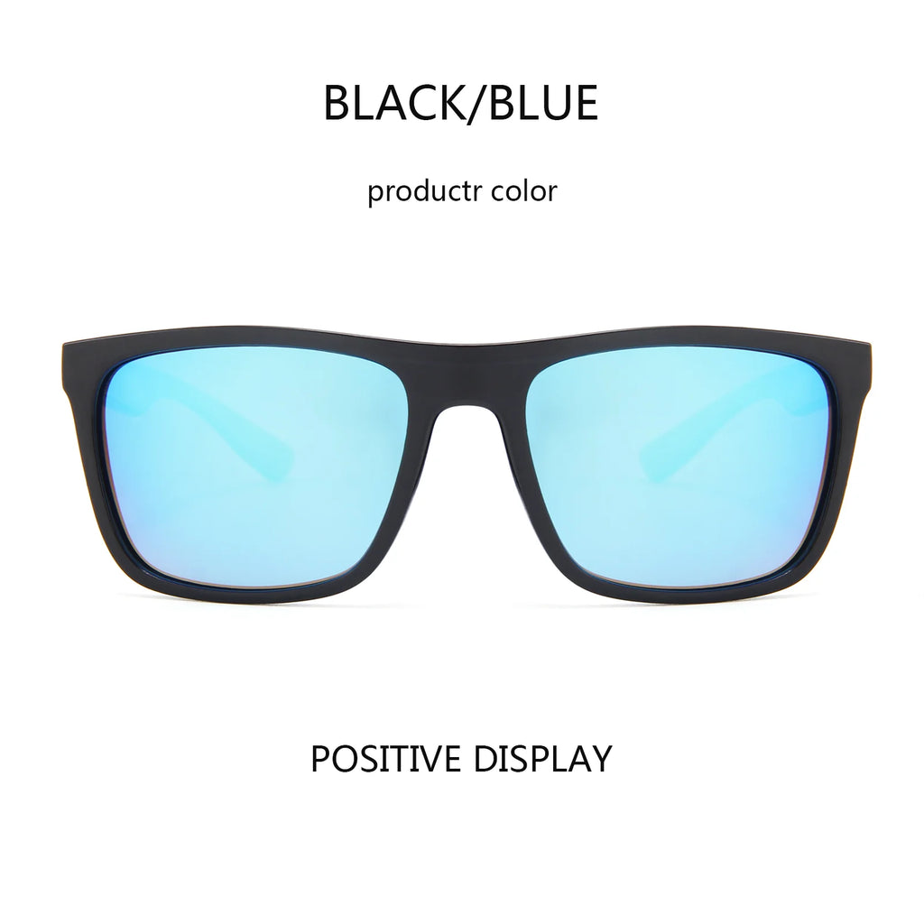 Polarized Square Sunglasses - Retro UV400 Driving Eyewear for Clarity Tidesmit