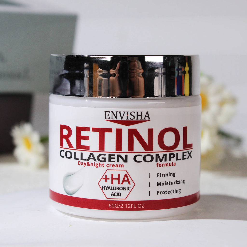 Face Skin Care Retinol Collagen Complex Cream Deeply Moisturizing Firming Nourishesing Smoothing Brightening Beauty Health