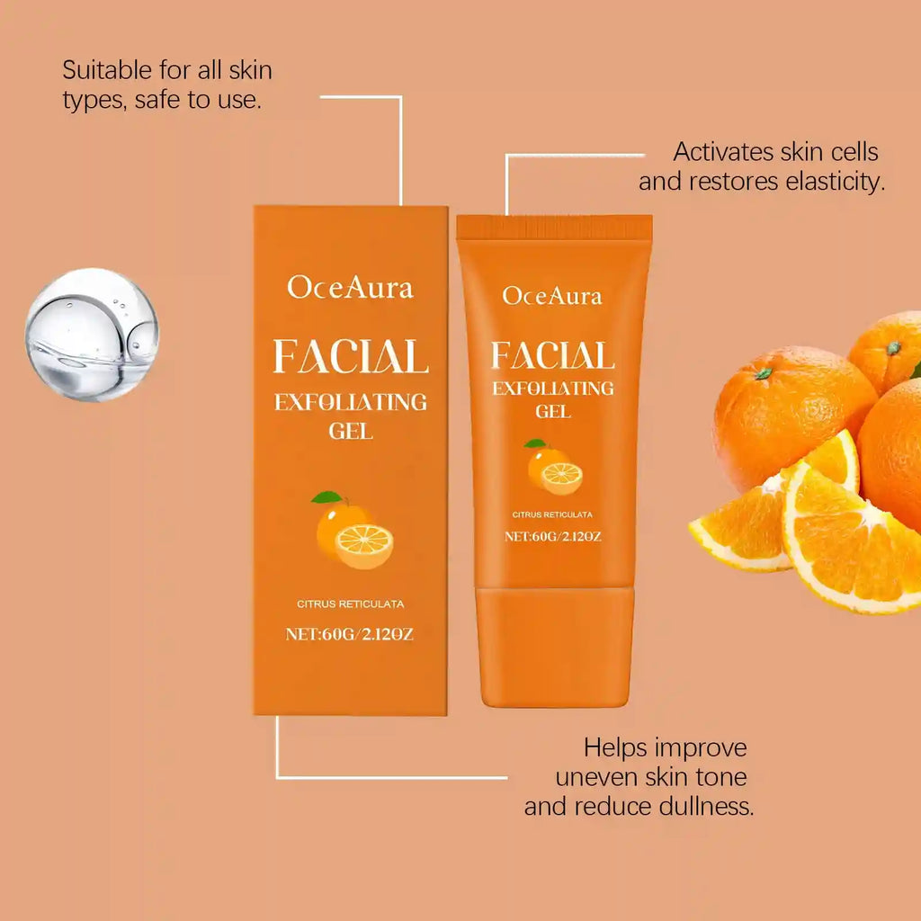 Orange Exfoliating Gel for Dark Spots and Smooth Skin - Tidesmit Scrubs Treatments Tidesmit