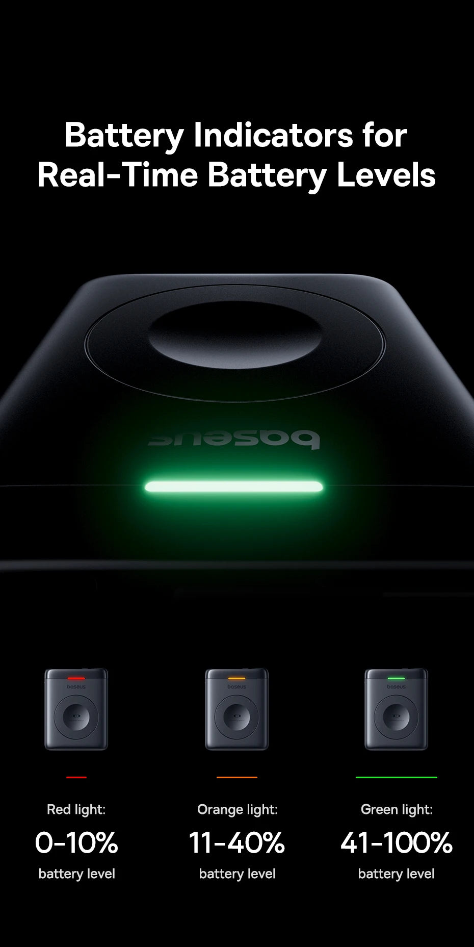 Magnetic Wireless Charger for Apple Watch - Fast USB-C Cable Tidesmit