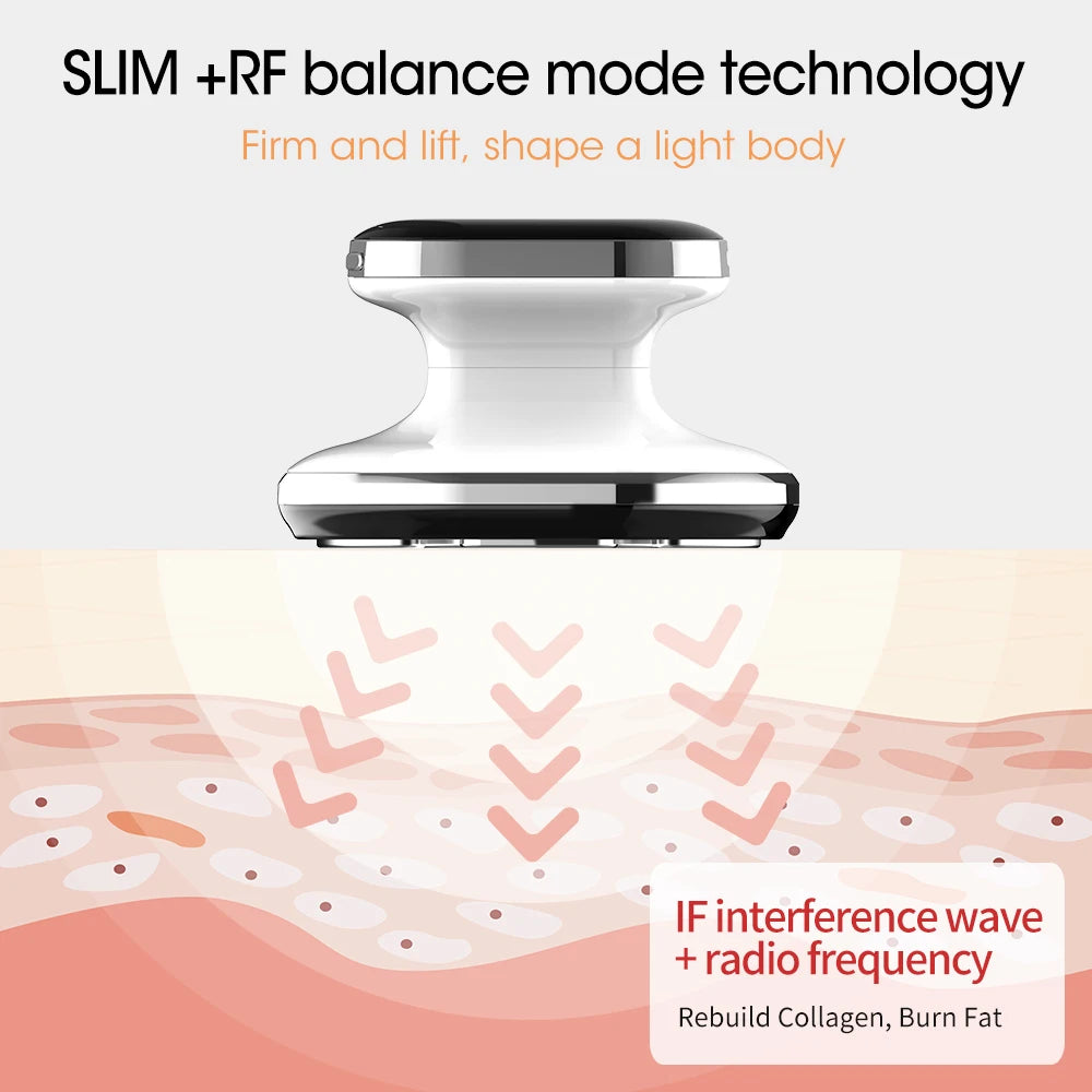 EMS RF Body Slimming Machine with LED Heat Therapy - Tidesmit Body Shaping Massage Equipment Tidesmit