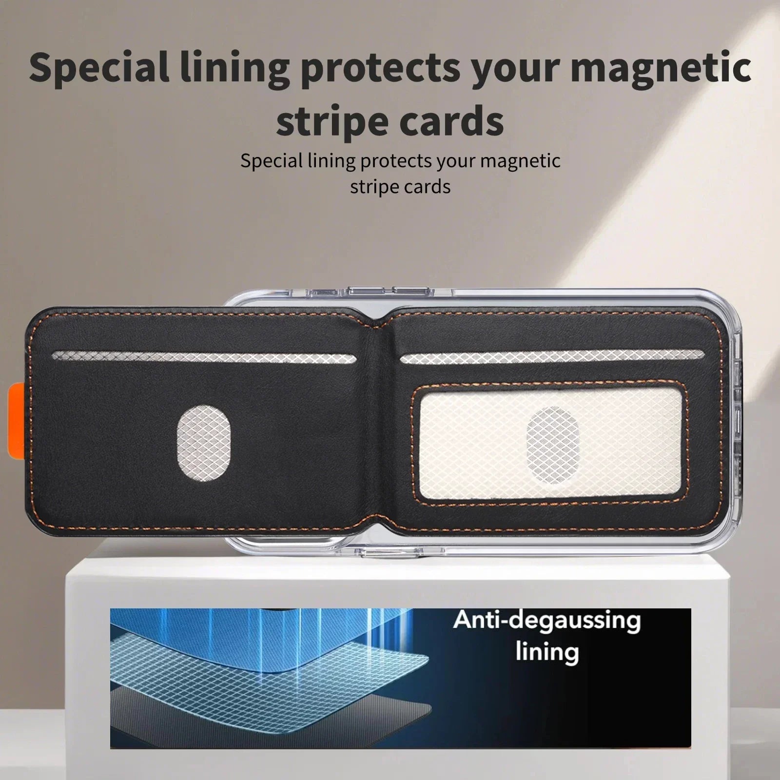 Magnetic Card Holder for iPhone: Slim RFID MagSafe Wallet & Card Case Tidesmit