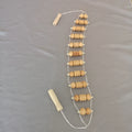 Wood Back Massage Roller Rope for Deep Tissue Pain Relief 110cm Body Shaping Massage Equipment S about 95cm Tidesmit