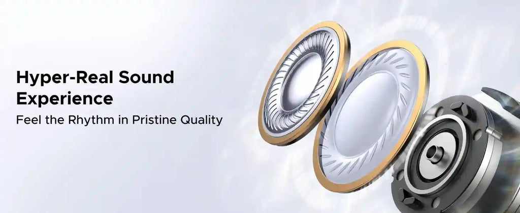 Wireless Headphones with 30H Playtime and 4 Mic Hands-Free Calls Tidesmit