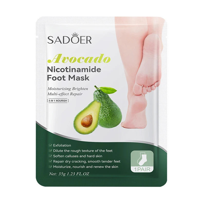 Fruit Foot Peel Mask 6 Pack - Spa-Quality Exfoliating Treatment Scrubs Treatments Tidesmit