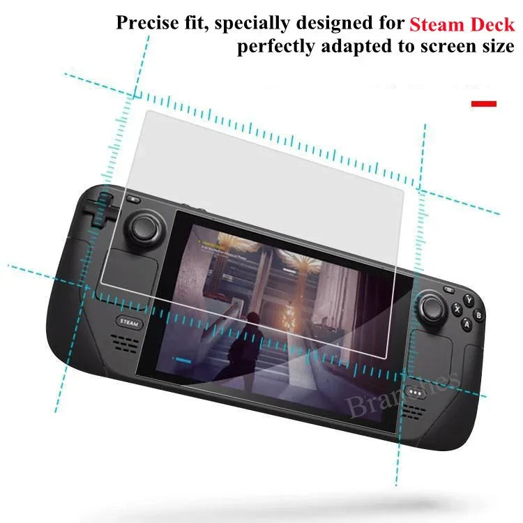 Steam Deck OLED Tempered Glass Screen Protector 9H Hardness (1-3 Pack) Tidesmit