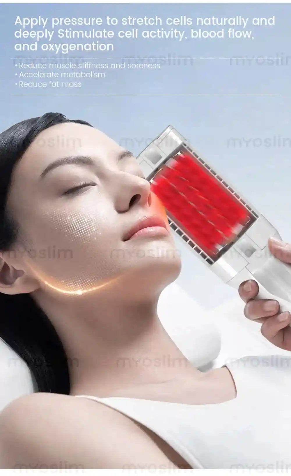 Electric Massager with EMS for Muscle Relief & Firming | Tidesmit Massage Roller Tidesmit