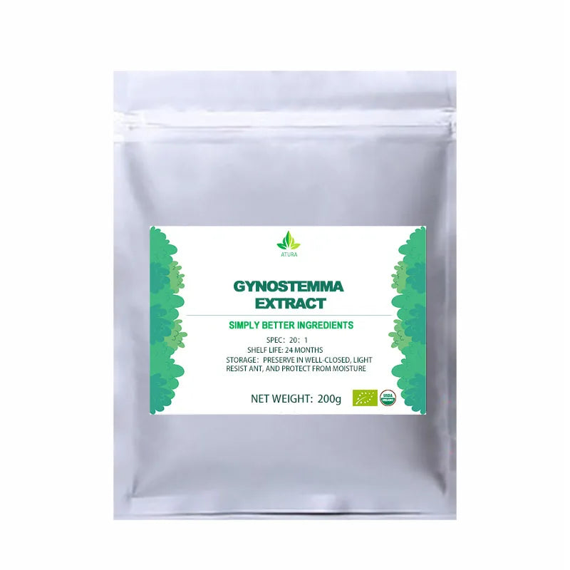 100g-1000g High Quality Gynostemma Gypenosides,Jiaogulan, Free Shipping
