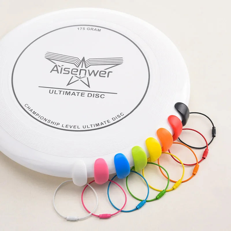 Professional 175g Ultimate Flying Disc Sport Disc Flying Saucer for Adult Teens Kids Pet Outdoor Game with Disc Clasp