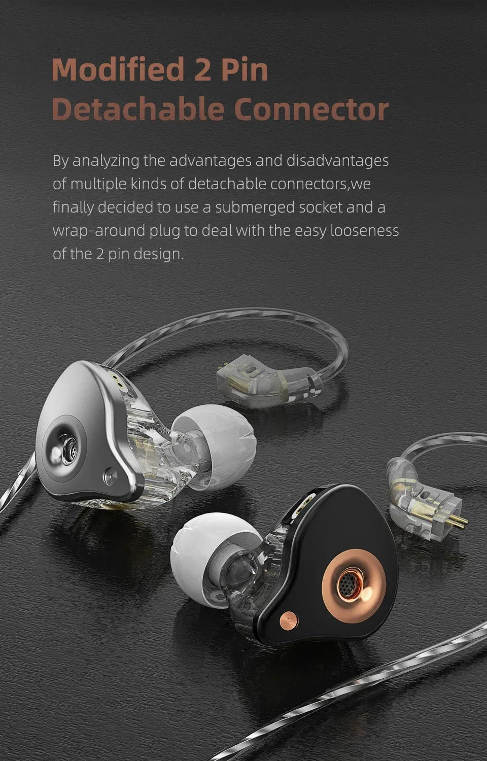 Tidesmit Venus HiFi In-Ear Monitors: Noise Cancelling Bass Audio Tidesmit