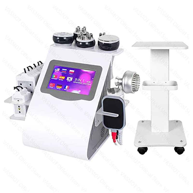 40K Ultrasonic Cavitation Body Sculpting Machine - 6-in-1 Pro Device Relaxation Treatment Tidesmit