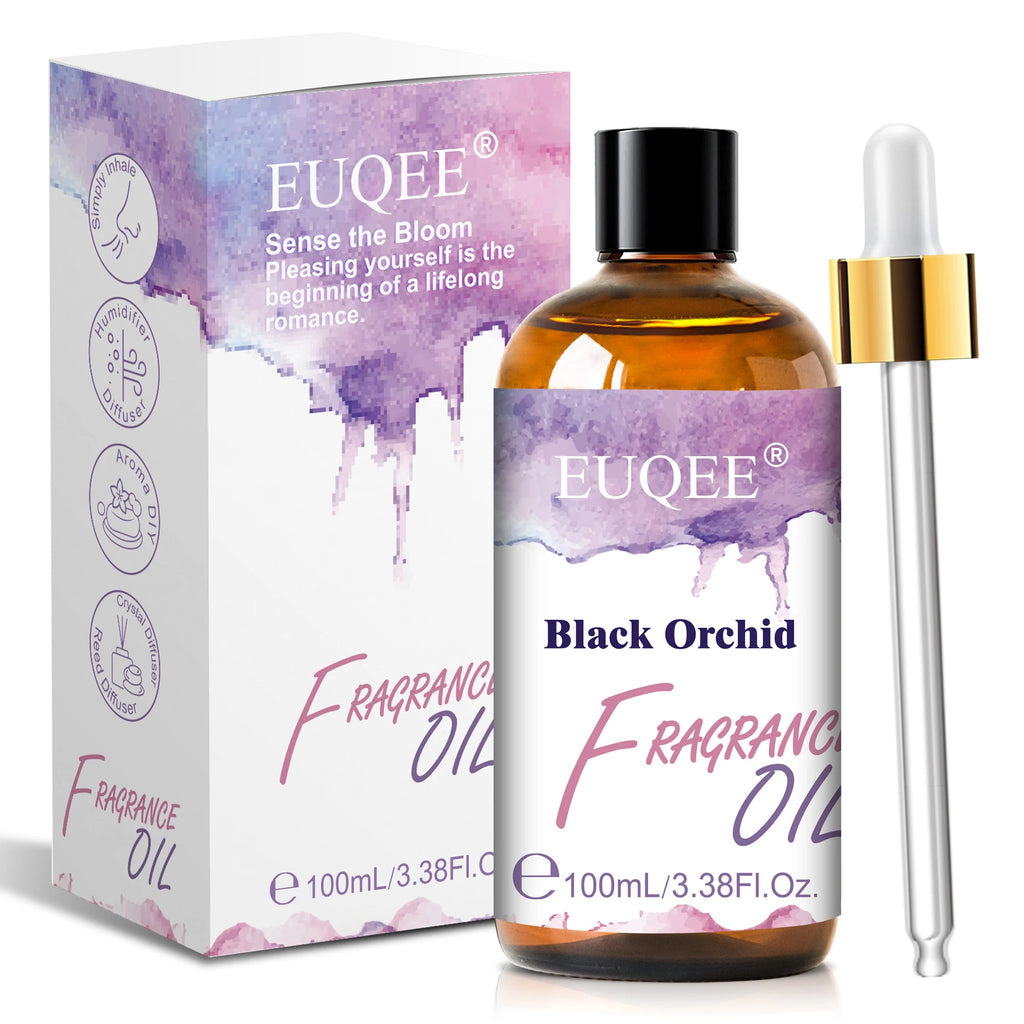 EUQEE 100ml Premium Fragrance Oil Coconut Vanilla White Musk Freesia Aroma Fragrance Oils For Diffuser Humidifier Candle Making