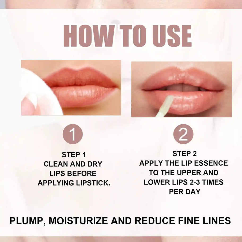 Lip Plumper Serum: Instant Volumizing Lip Treatment for Fuller Lips Lip Care Tidesmit
