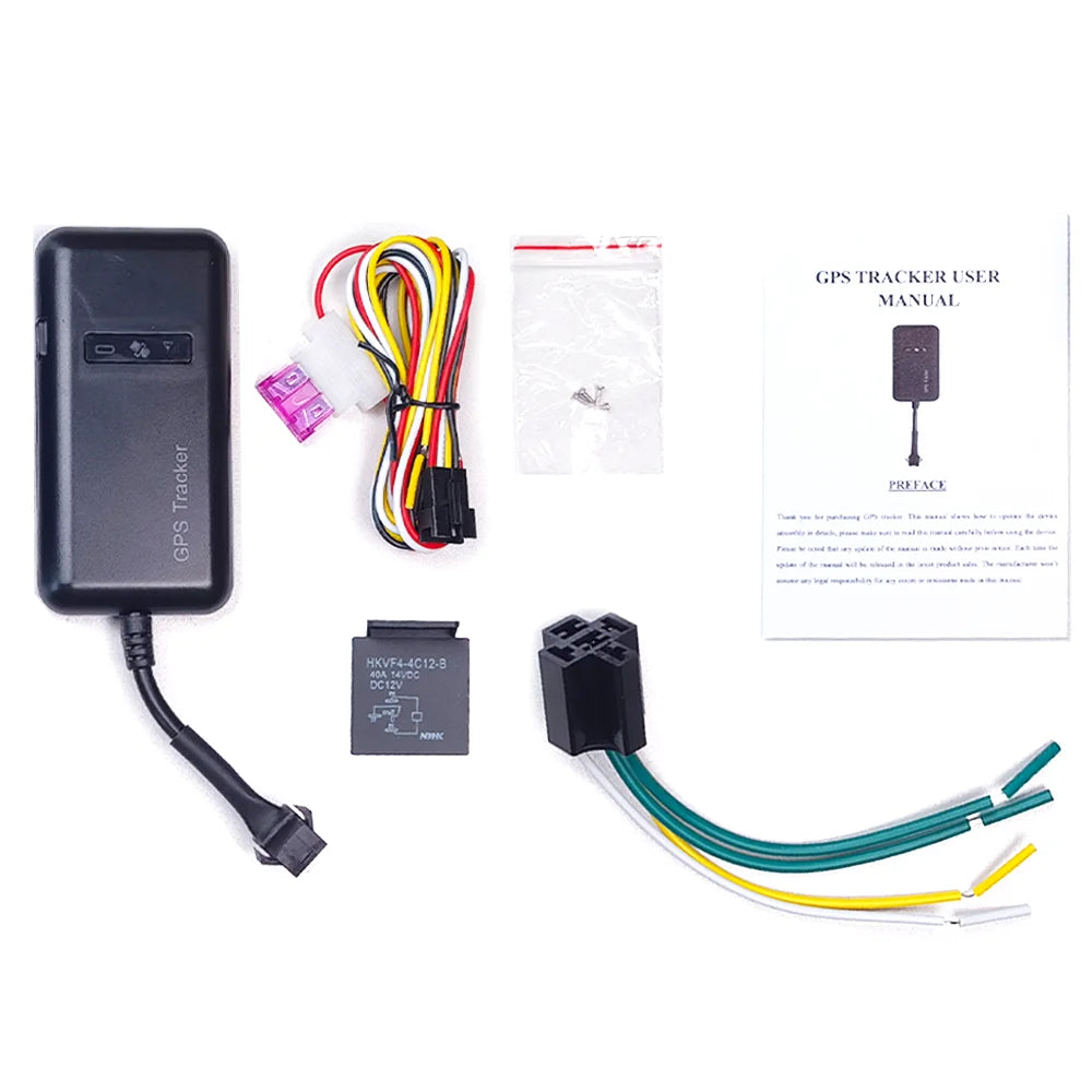 DAGPS Tracker for Vehicle TK110/GT02D 4pin Motocycle Car GPS Tracker Oil-Cut Stop Engine ACC Alarm with Sleep Save Battery GPRS.