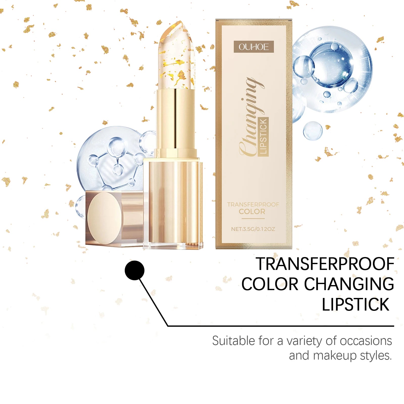 Color Changing Nourishing Lip Care Balm – Hydrating Formula | Tidesmit Lip Care Tidesmit