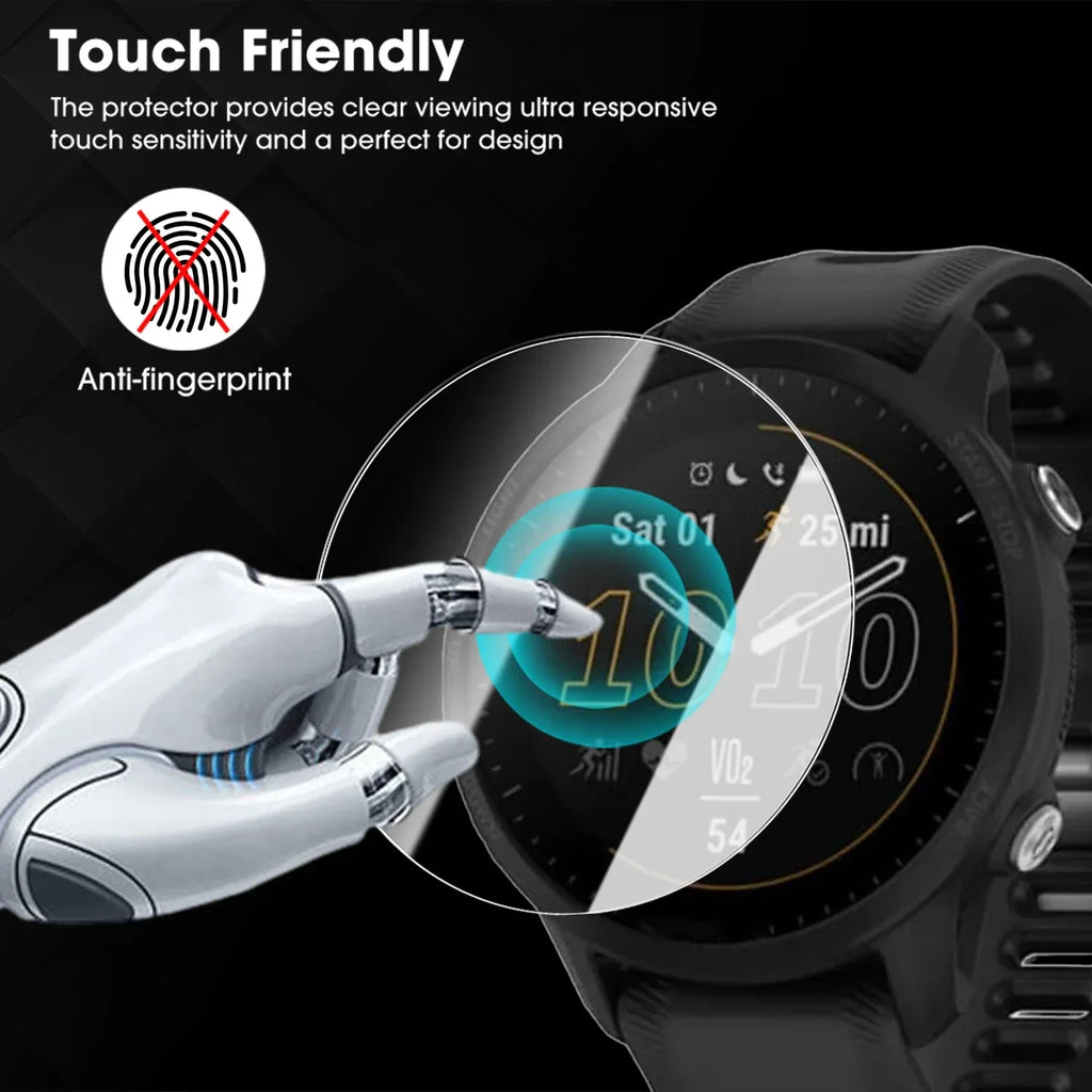 Garmin Forerunner Screen Protector | Tempered Glass Anti-Scratch Film Tidesmit