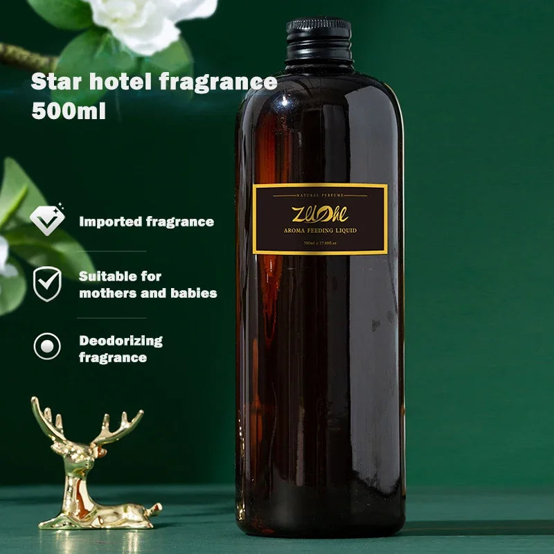 Flameless Aromatherapy Essential Oil Supplement Lasting Fragrance Oil Liquid Home Hotel SPA Classic Fragrance Replacement Oil