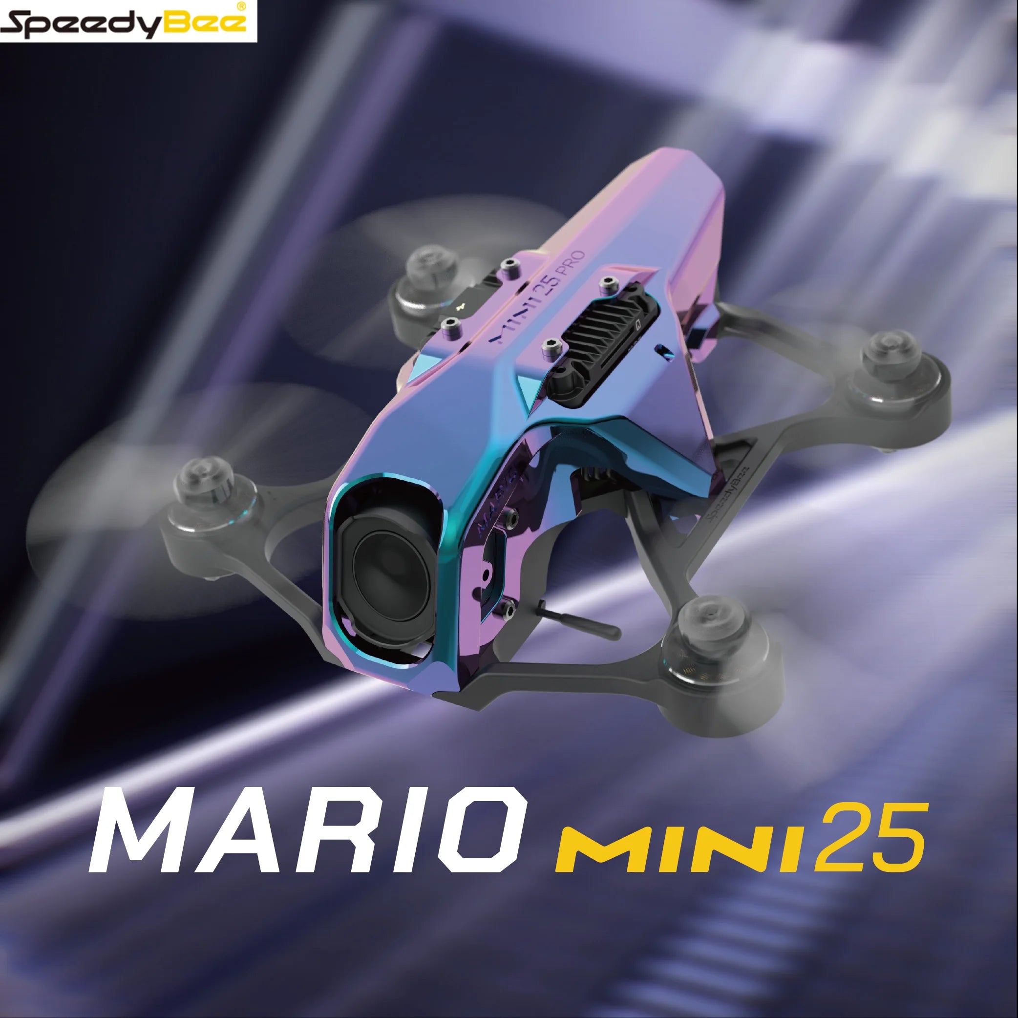 SpeedyBee Mario Mini25 2.5-inch FPV Cinewhoop Drone - ELRS 2.4G Tidesmit