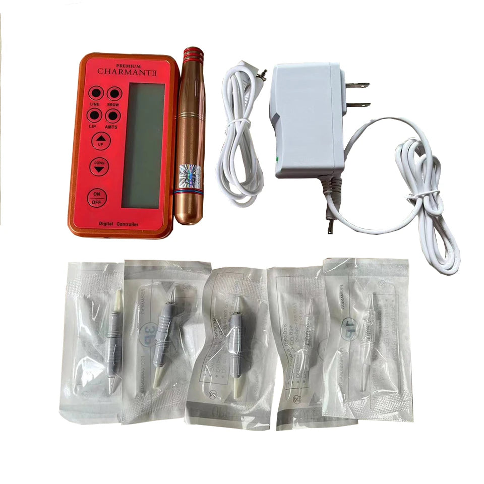 Professional PMU Machine for Eyebrows - Digital Tattoo Pen Permanent Makeup Machines Tidesmit