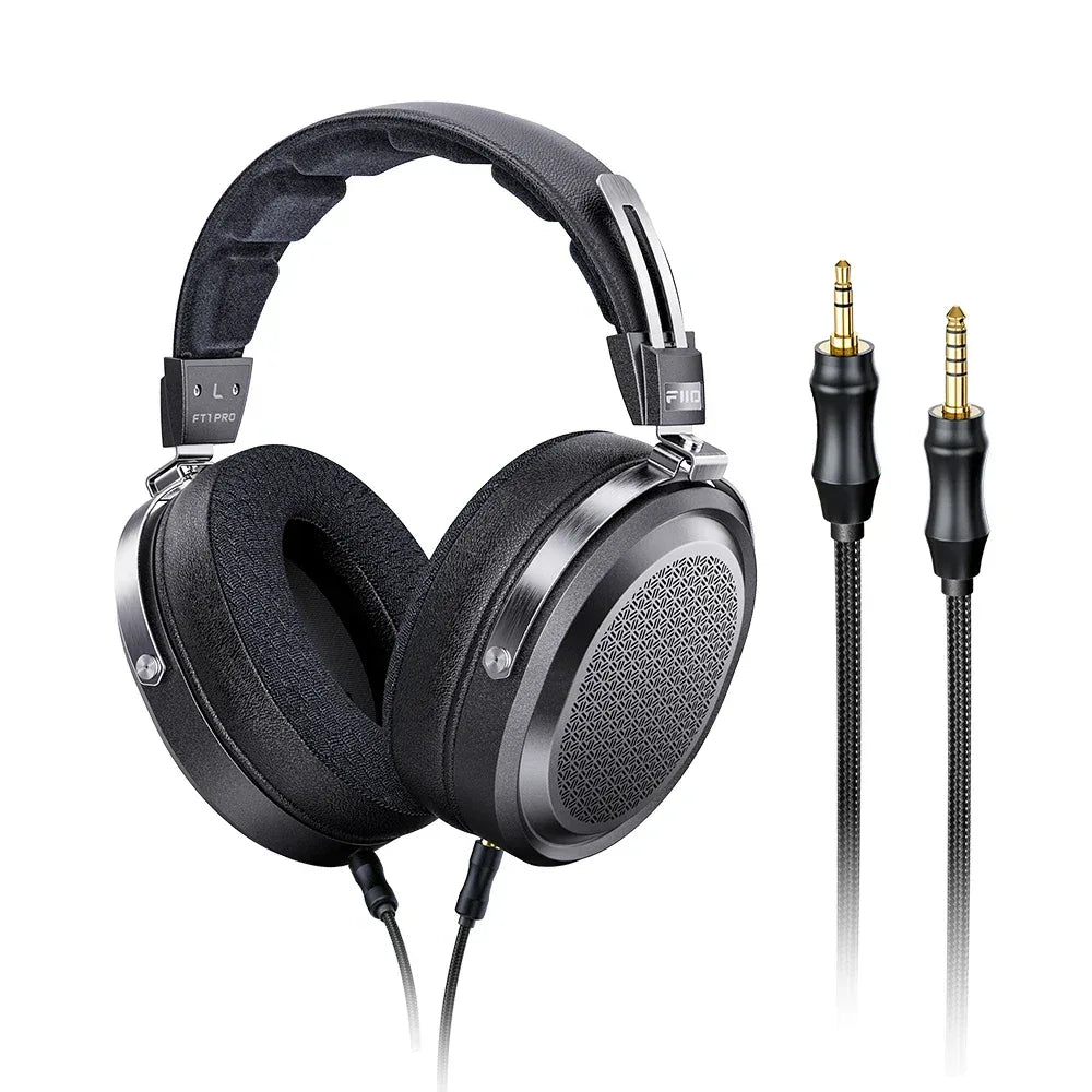 FiiO FT1 Pro Planar Magnetic Headphones Hi-Fi Black - Tidesmit Black Tidesmit