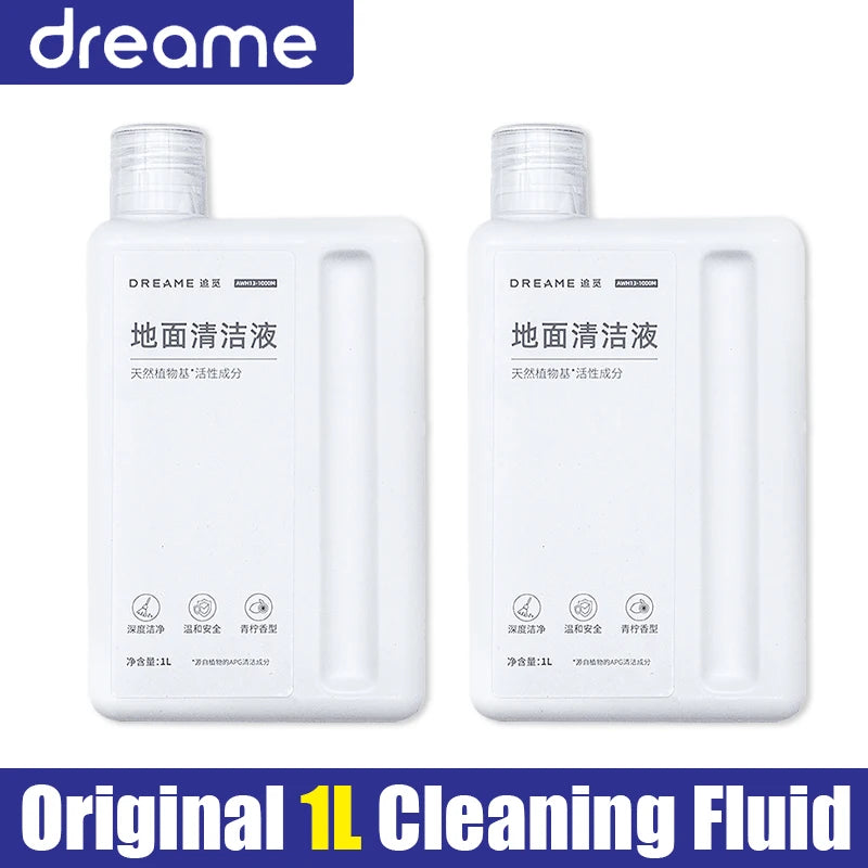 Tidesmit 1L Original Dreame Cleaning Solution for L10s Pro Ultra X30 X40 Ultra robot vacuum floor cleaner fluid