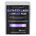 Multi Collagen Plus Transdermal Patches With Biotin, Vitamin C For Women & Men Hair Growth Support Skin 30 Patches