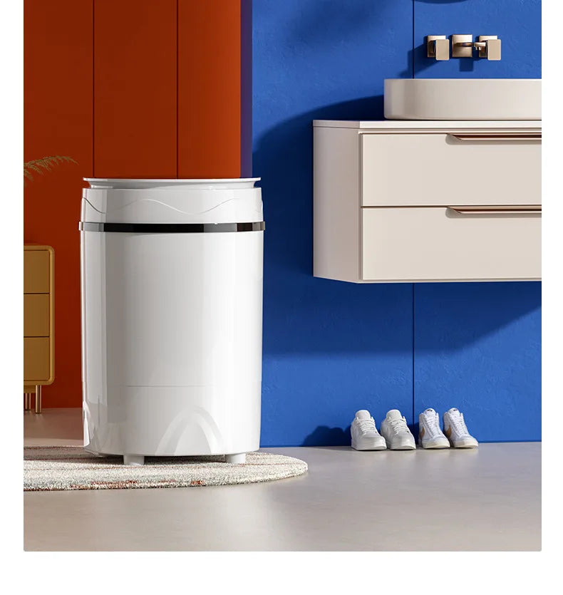 Tidesmit P4-3 automatic mini shoe washing machine for cleaning sneakers and socks in a home laundry setting