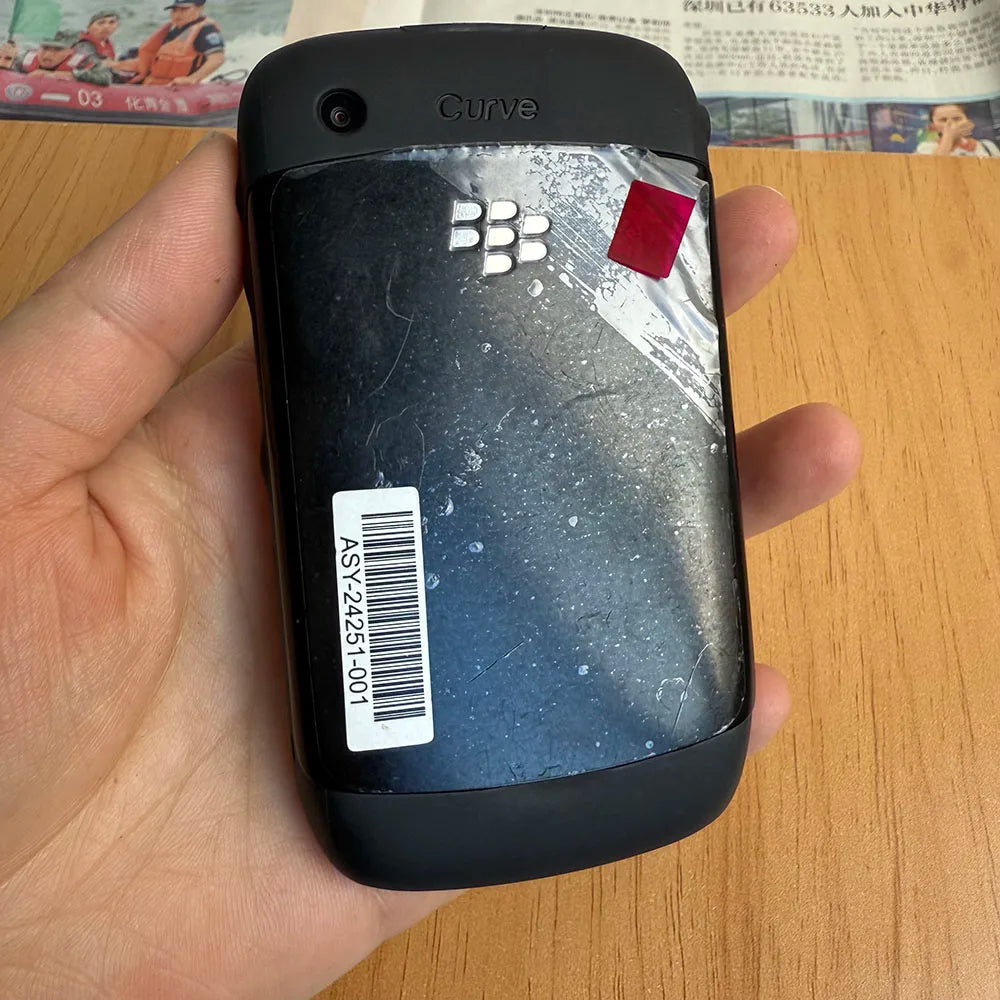 Original Blackberry 9300 Curve Cellphone 2.46'' TFT Display 2MP 3G WIFI GPS Mobile Phone BlackBerry Smartphone
