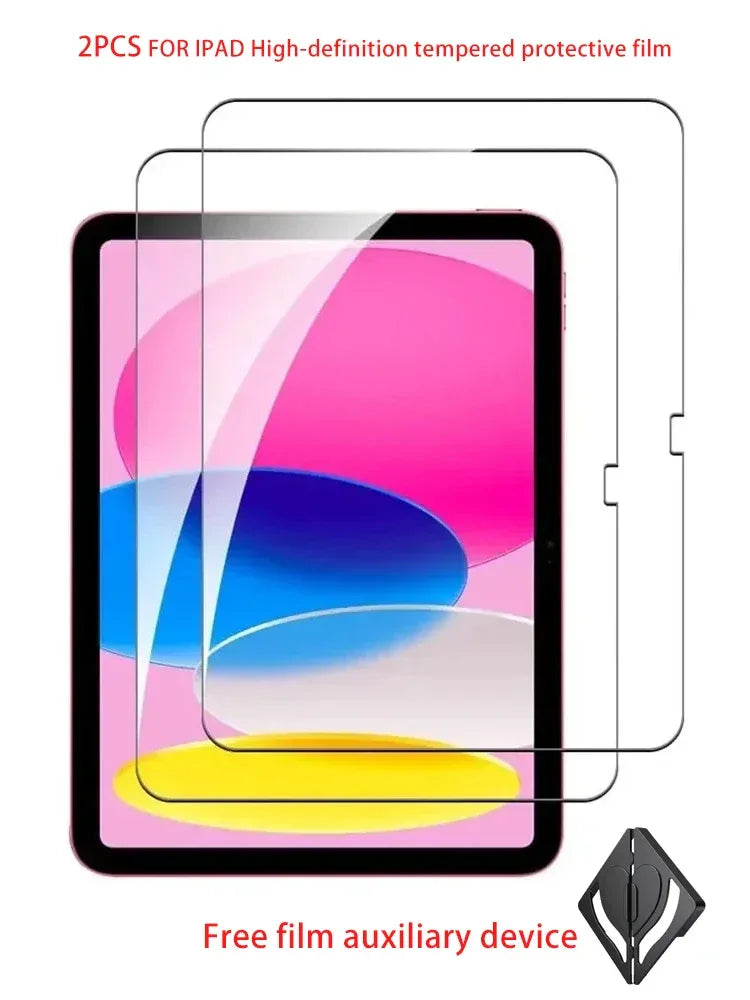 iPad Tempered Glass Screen Protector: 9H Hardness Anti-Scratch Shield Tidesmit
