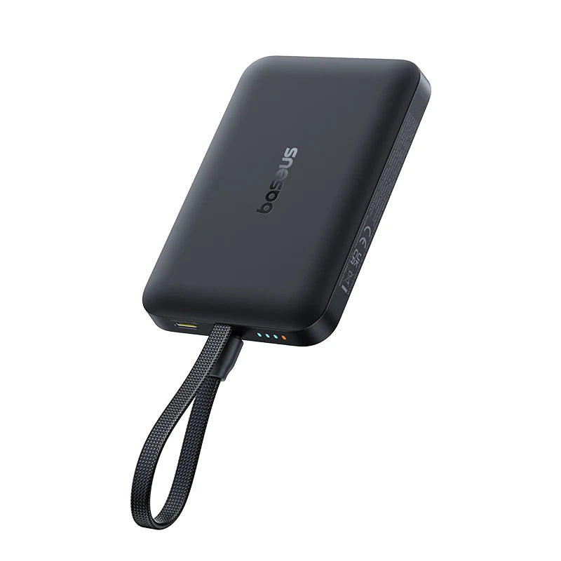 Magnetic 10000mAh Fast Charging Power Bank - PD 30W Travel Battery Tidesmit
