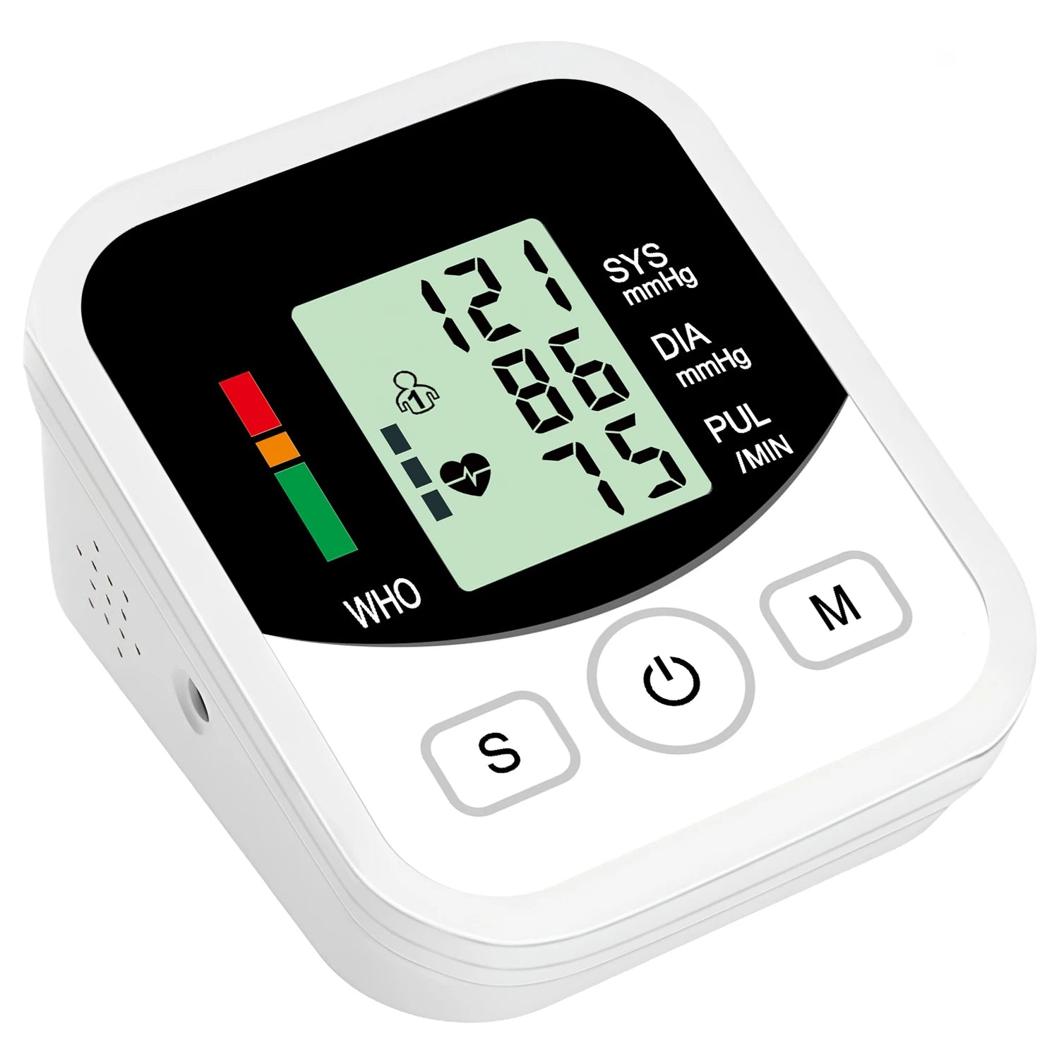 Medical Pulse BP Monitor Digitlal Tonometer Heart Rate Health Armband Automatic Blood Pressure Meter