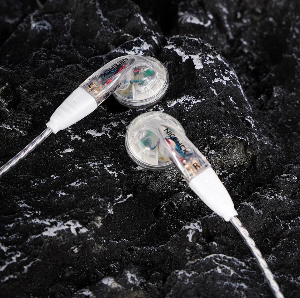 HiFi Wired Earbuds, 14.8mm Dynamic Driver, Detachable Cable - Tidesmit Tidesmit