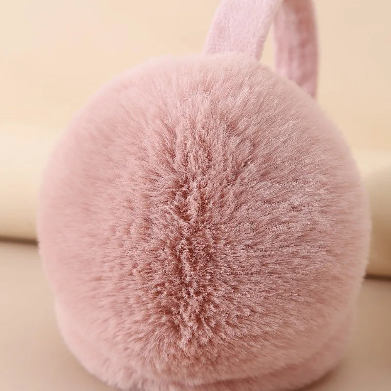 Plush Winter Earmuffs for Women & Men - Soft Fleece Ear Warmers Tidesmit