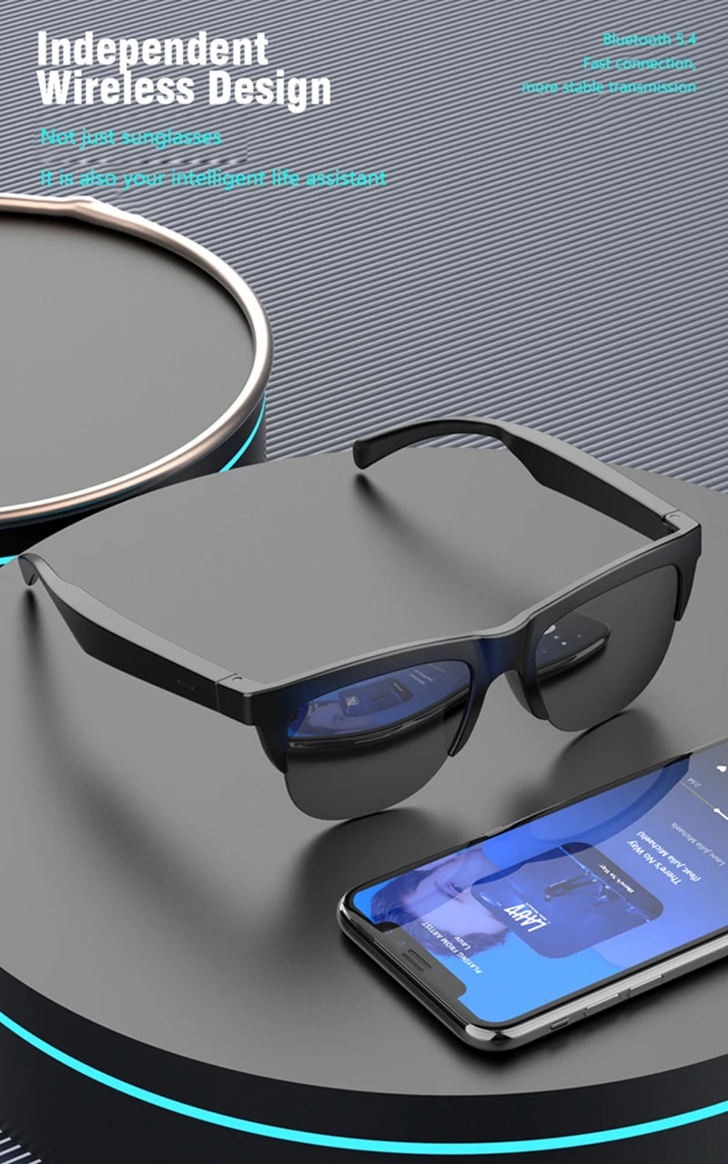 Bluetooth Smart Glasses: Wireless Audio Sunglasses for Immersive Sound Tidesmit