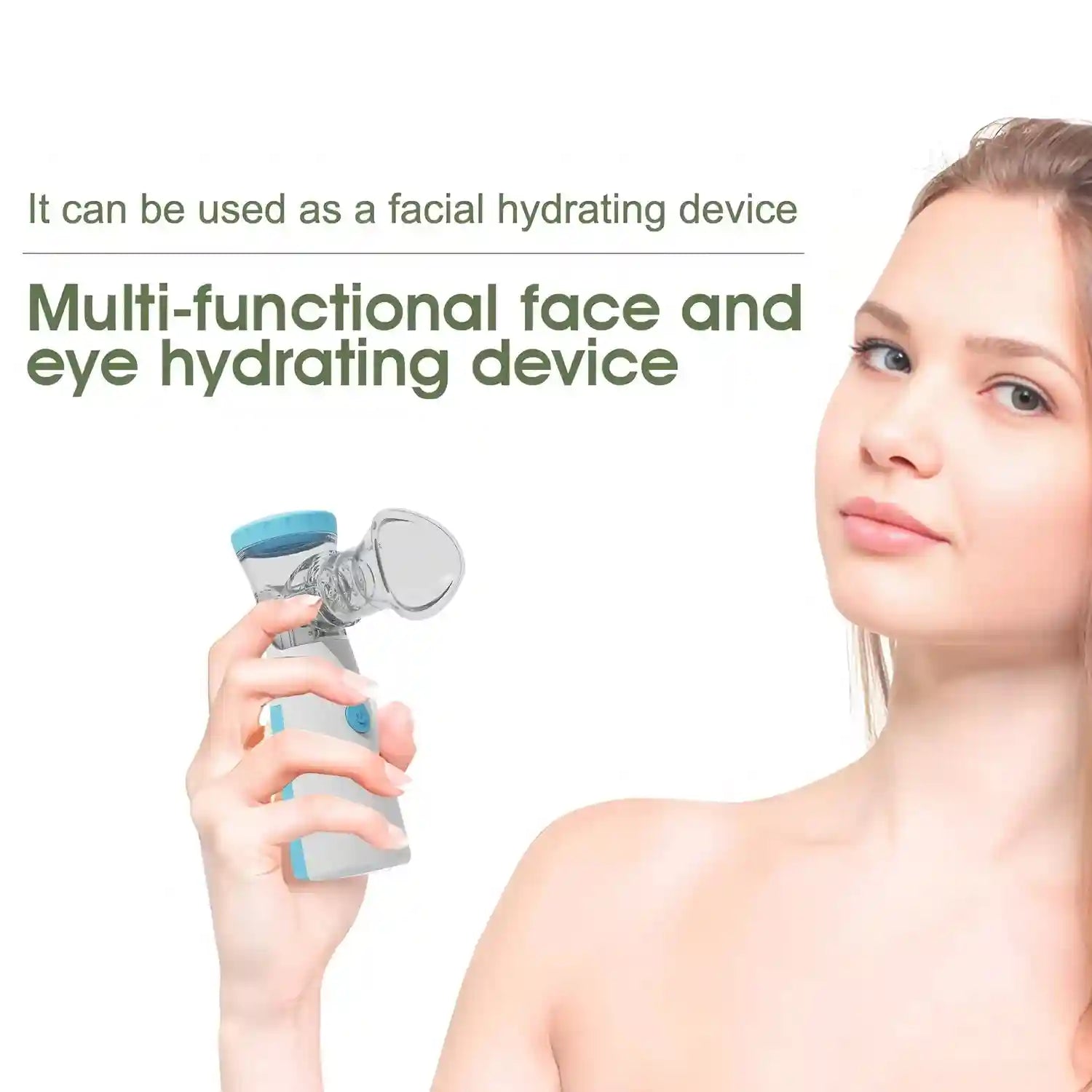 Eye Nano Humidifier Nebulizer - Portable Dry Eye Relief | Tidesmit Eye Massage Instrument Tidesmit