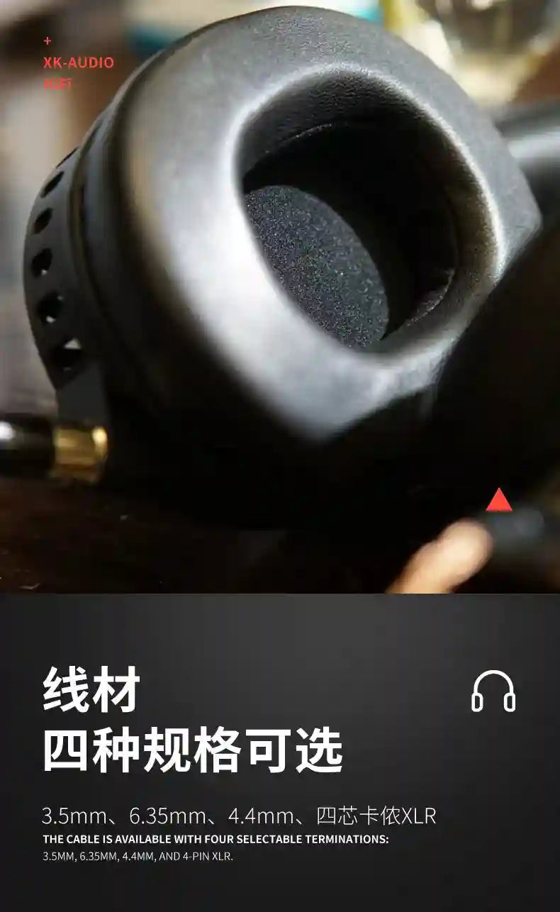 Open-Back Hi-Fi Headphones | Clear Dynamic Driver Audiophile Over-Ear Tidesmit