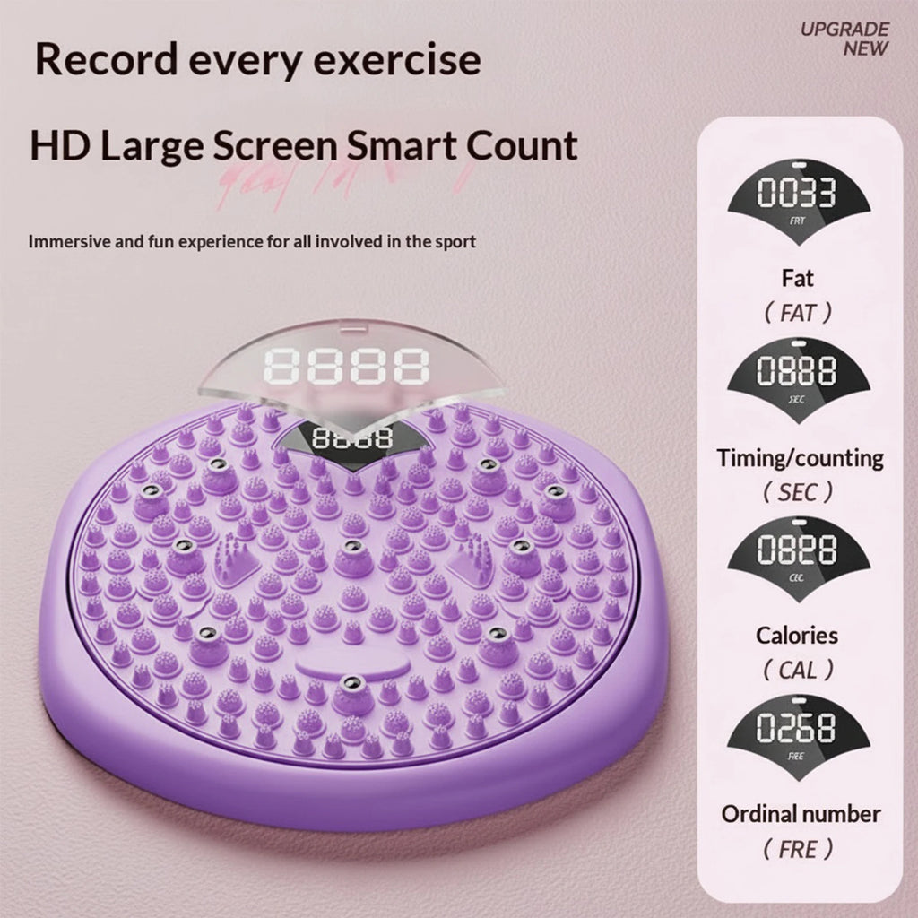 Waist Twisting Disc with Magnetic Acupressure - Tidesmit Core Trainer Body Shaping Massage Equipment Tidesmit