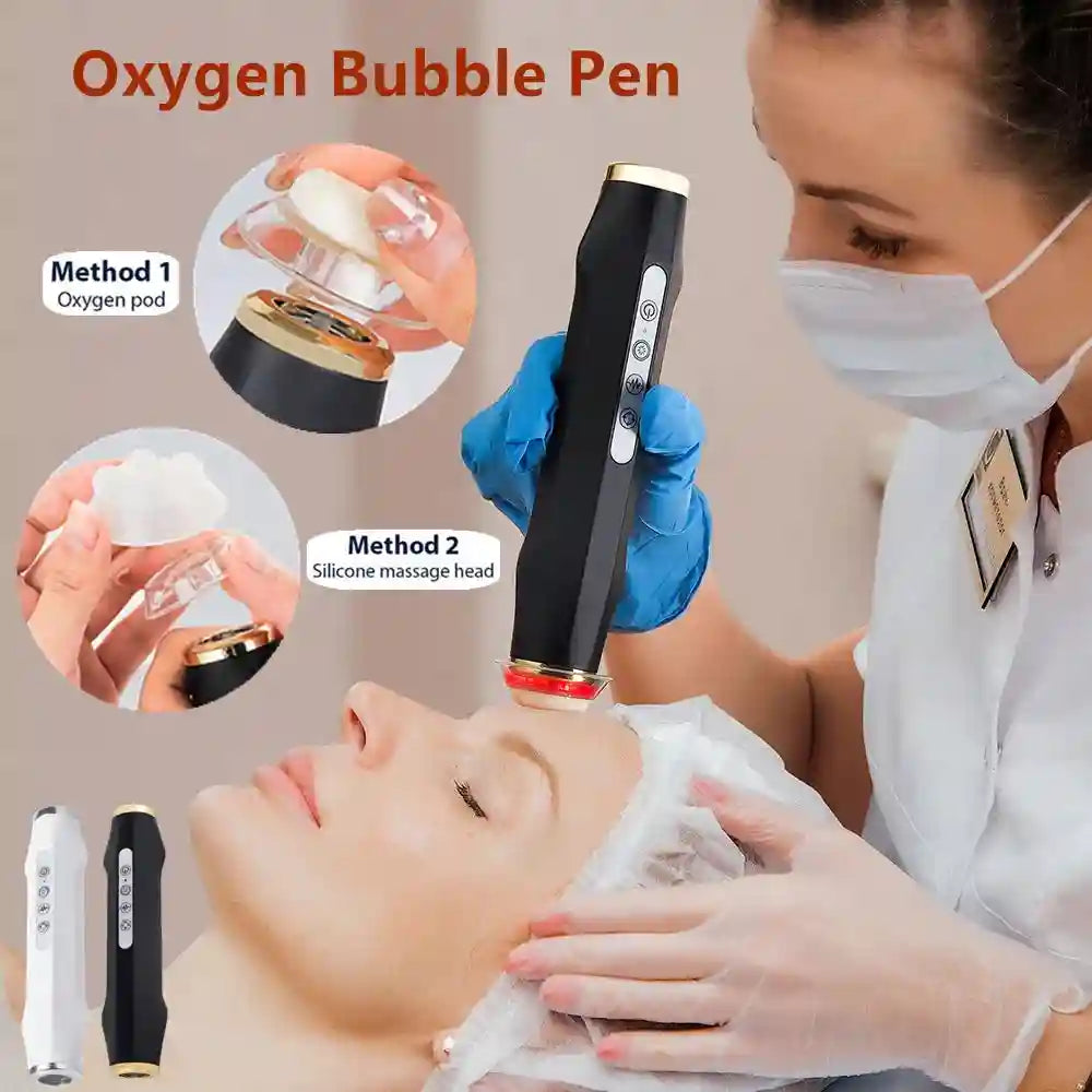 Oxygen Bubble Facial Machine for Deep Skin Cleansing | Tidesmit Eye Massage Instrument Tidesmit