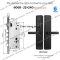 3D Face Recognition Digital Door Camera Fingerprint cerradura inteligente Electronic Smart Door Lock For Home