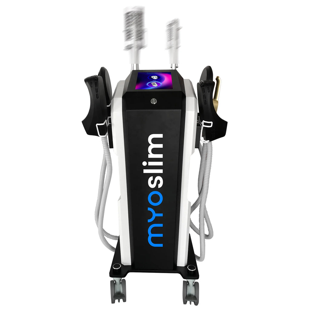 Body Sculpting Machine: 6500W RF Muscle Stimulator & Massager Body Shaping Massage Equipment 4 handles RF 110V Tidesmit