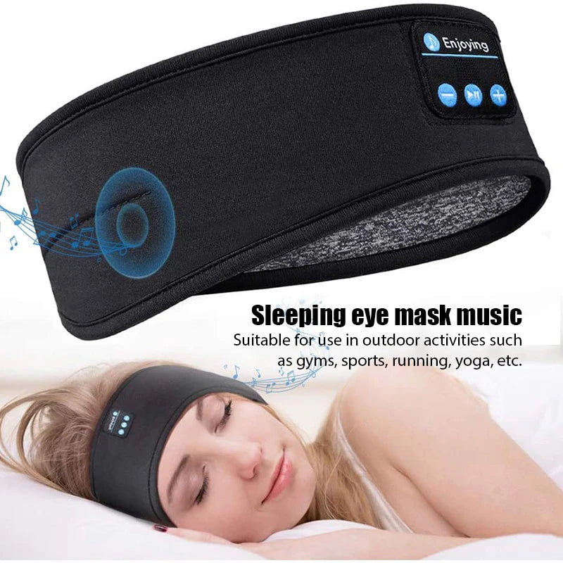 Sleep Headphones Bluetooth Headband – Wireless Comfort for Better Rest Tidesmit