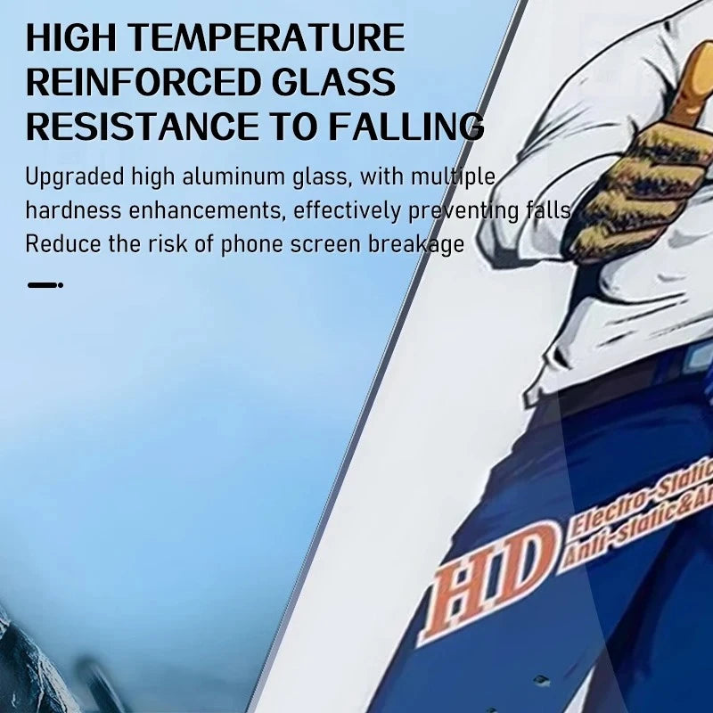 3PCS Fingerprint Unlock Tempered Glass Screen Protectors for Samsung Galaxy S25 S24 Ultra S23 S22 Plus S25Ultra HD Film Cover AE Tidesmit