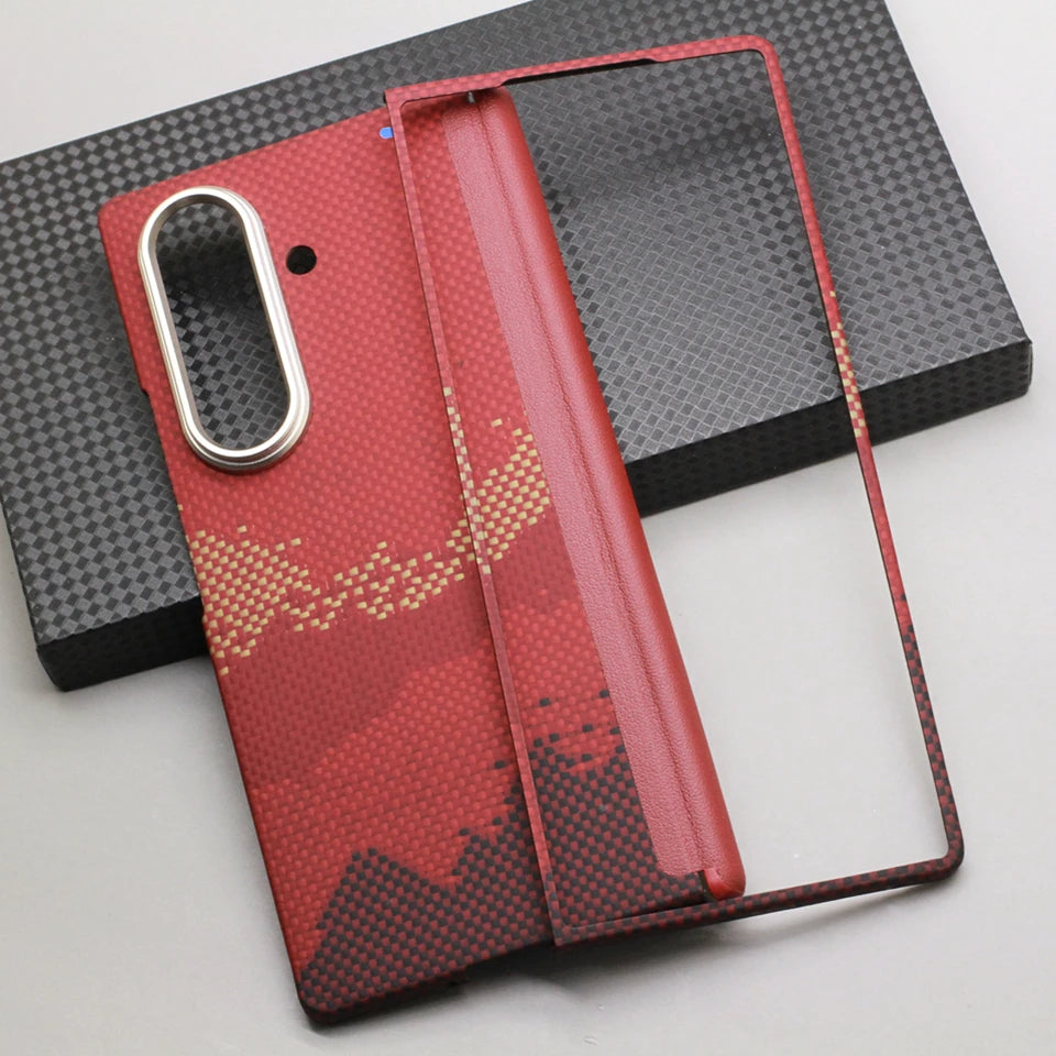 Samsung Galaxy Z Fold 7 Aramid Fiber Case | Slim Shock-Absorbing Cover Tidesmit