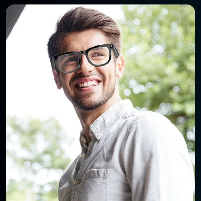 Smart Glasses with AI Voice Translation & Video Recording - Tidesmit Tidesmit