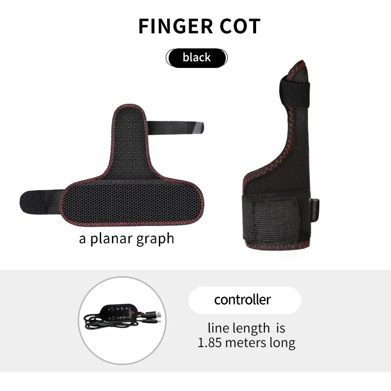 Electric Thumb Support Massager with Heat Therapy for Joint Wellness Relaxation Treatment 5V-Heating Tidesmit
